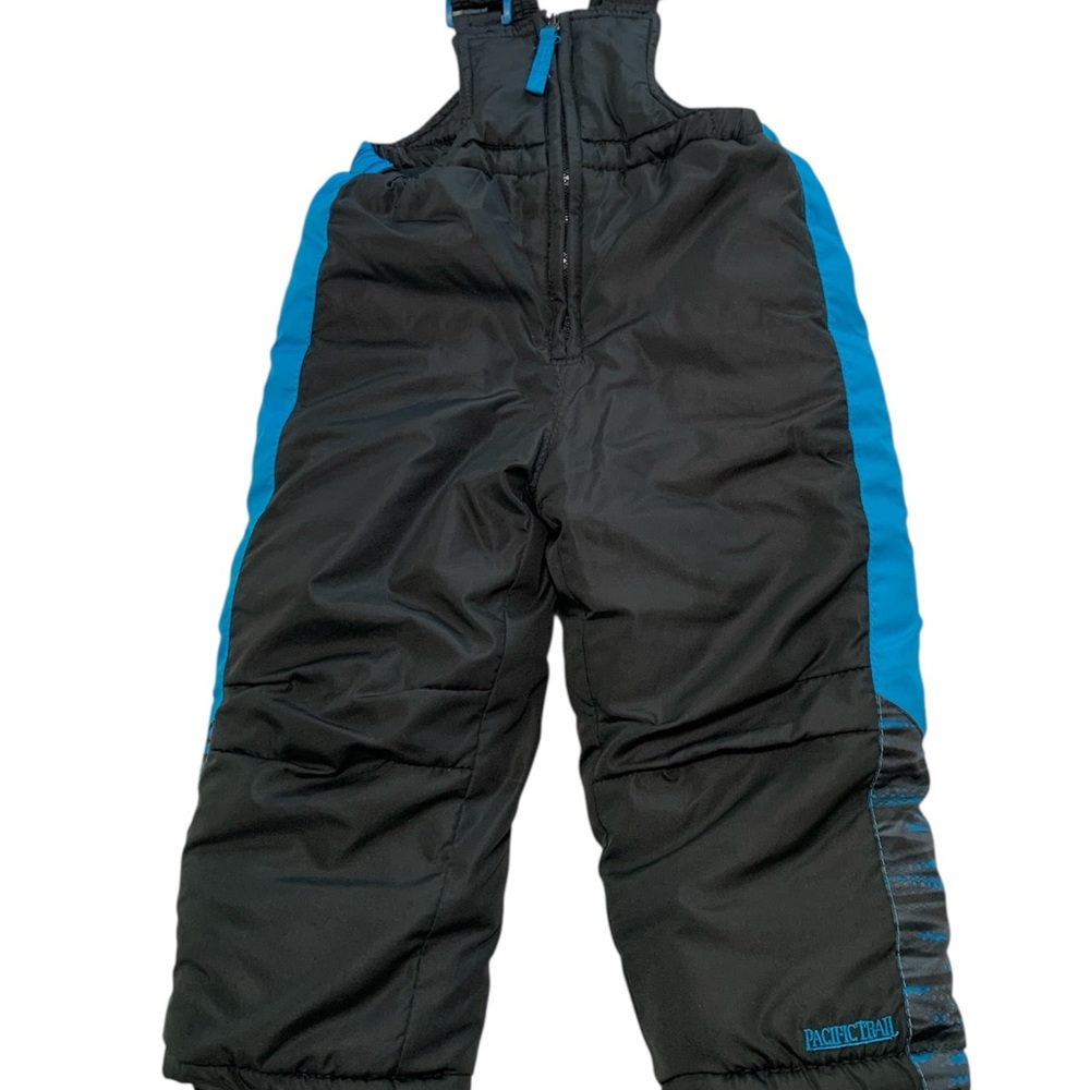 Pacific Trail Kids Overalls in Black and Blue
